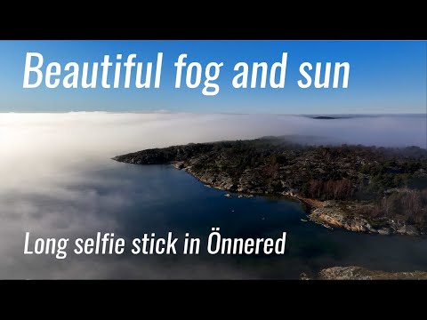 Beautiful fog and sun in Önnered