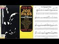 "You Stepped Out of A Dream" - Joe Pass (Jazz Guitar Transcription)