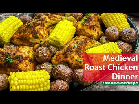 Medieval Roast Chicken Dinner Recipe