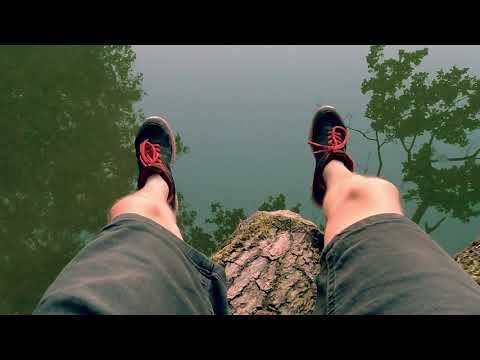 Nocuj w lesie- biwak w lesie nad jeziorem w Wielkopolsce 4k