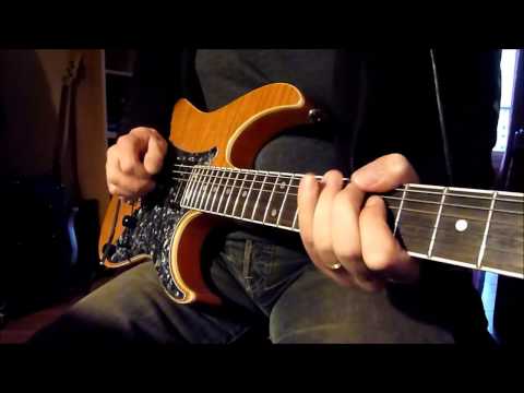 Ibanez RT 650 + DiMarzio Transition pickups / test on Billy Cobham's Stratus