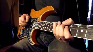 Ibanez RT 650 + DiMarzio Transition pickups / test on Billy Cobham's Stratus