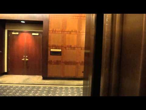 Weird, Slow Dover Hydraulic Elevator at Times Square Sheraton, NYC