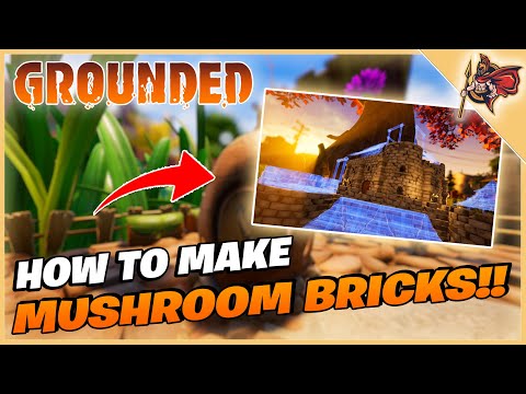 How To Make Mushroom Bricks | Grounded Guides
