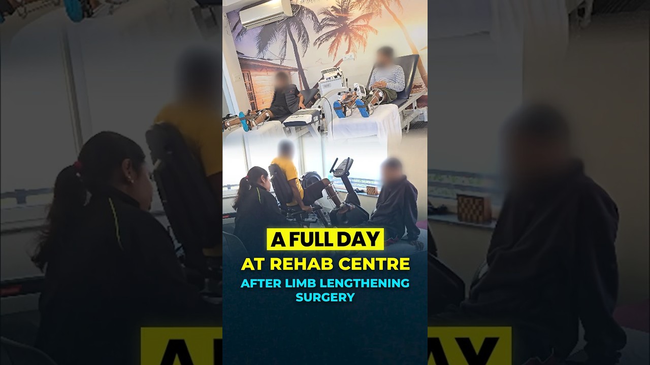 A Full Day at Rehab Centre After Limb Lengthening Surgery in India | Real Recovery Journey