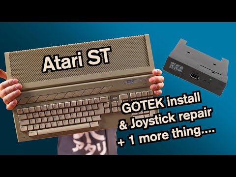 Atari 520STfm - Fixing two things to make an epic retro gaming rig. Then I do something terrible...