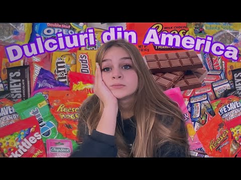 Iuliana mi-a adus dulciuri din America 🍬🍫🍭🍡😝