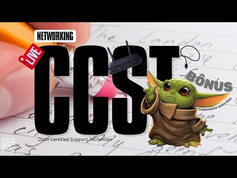 AULA BÔNUS - CORRIGINDO QUESTÕES - Treinamento gratuito Cisco CCST - Networking