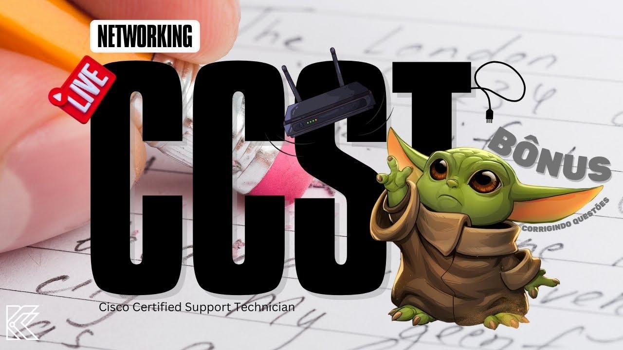 AULA BÔNUS - CORRIGINDO QUESTÕES - Treinamento gratuito Cisco CCST - Networking