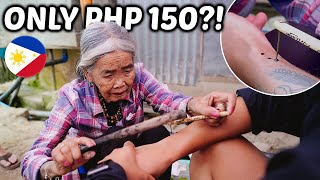 Getting Tattooed by 105 Year Old, APO WHANG OD! 🇵🇭 (GONE WILD?!)