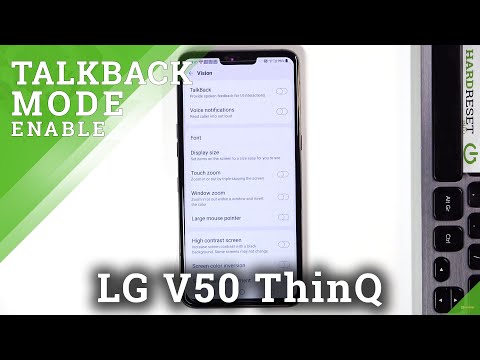 How to Enable Talkback Mode in LG V50 ThinQ – Find Screen Reader Options