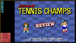 AMIGA : Super Tennis Champs - with Commentary !!