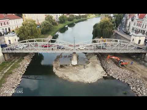 Podul de Fier din Lugoj (1902) - Stadiu lucrări 14.10.2025