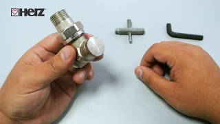 Herz 1372341 RL-1 uzavírací šroubení 1/2" přímé