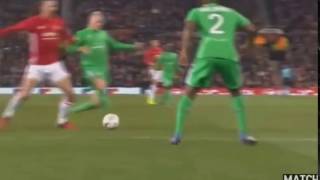 Soccer/Football Fail: Zlatan Ibrahimovic Dive Vs St Etienne Europa League 2017
