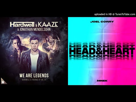 Hardwell & KAAZE vs Joel Corry & MNEK - We Are Head & Heart (RA1NMAN Mashup)