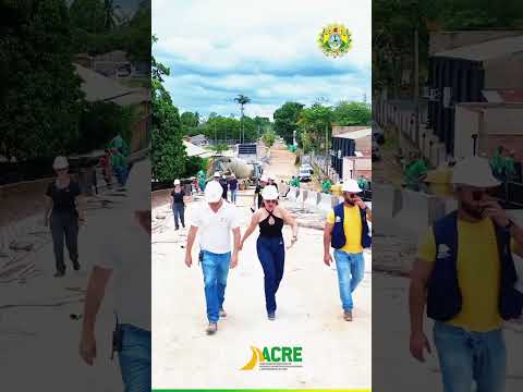 🏗️ 96% concluída! Ponte sobre o Rio Acre em Xapuri