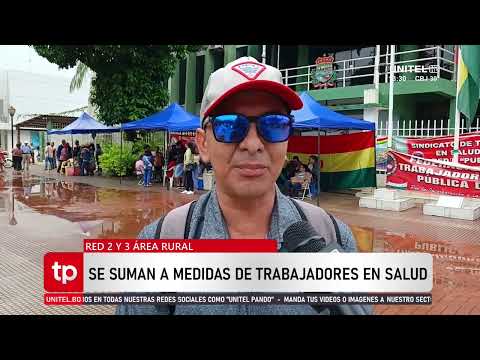 40 TRABAJADORES DE PUERTO RICO Y 20 DE GONZALO MORENO SE SUMAN AL PARO DE SALUD EN PANDO