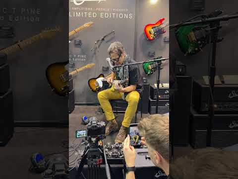 Ian Thornley at NAMM 2026.