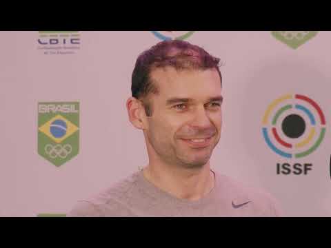 Interview SANDERSON Keith USA 25m Rapid Fire Pistol Men 2024 Rio De Janeiro ISSF WC Copy