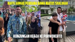 Download lagu RAFFI AHMAD PERDANA BAWA NIATUS SHALIHAH, KUNJUNGAN KERJA KE PURWOKERTO mp3