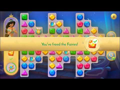 Disney Princess Majestic Quest Level 347 - NO BOOSTERS 👸 | SKILLGAMING ✔️