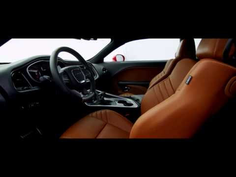 Interior:  2015 Dodge Challenger SRT with Hellcat Engine