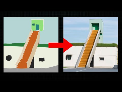 AI Turned My BAD Drawing Into a REAL Liminal Space