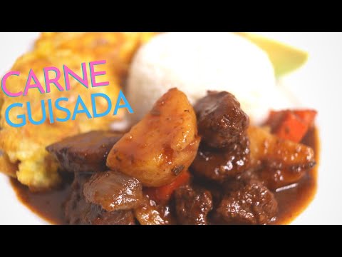 A Criolla Dish-Carne Guisada [with Sofrito]