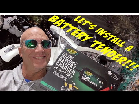 Does your CanAm Spyder need a Battery Tender?  Yes it does...Let's install one!!!
