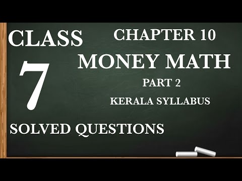 MATHS|MONEY MATH|SOLVED QUESTIONS|Page 131|Class 7 |KERALA SYLLABUS