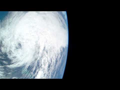 Hurricane Ian via Sen's satellite video | Hurricane from space