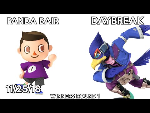 Player's Ball Midwest - Winners Round 1 - Panda Bair (Villager) Vs. Daybreak (Falco)