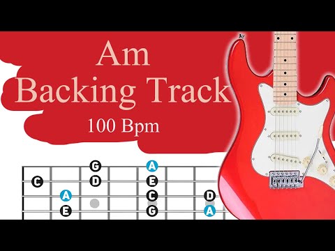 Am Backing Track | 100 Bpm