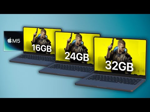 M5 Mac 16GB vs 24GB vs 32GB: How much RAM for Gaming?