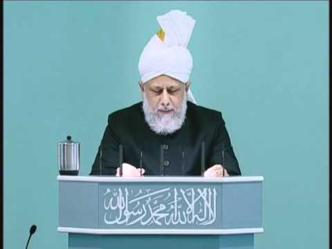 Friday Sermon: 1st October 2010 - Part 3 (Urdu)