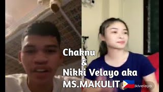 Download lagu CHAKNU & NIKKI VELAYO A.K.A (MS.MAKULIT🇵🇭) LIVE 🎥 mp3