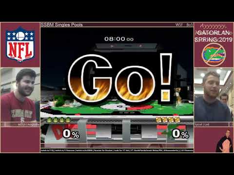 GL2019 SSBM Singles - 4/6 - WSGP | Noghrilla (DK) Vs. SC | Lad (Fox) - Pools