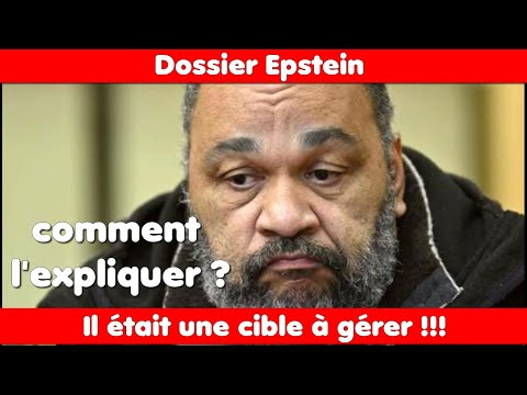Epstein files: Dieudonné was a target to be dealt with!