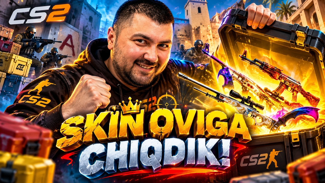 💎 SKIN OVIGA CHIQDIK! ➜ CS2 (LIVE)