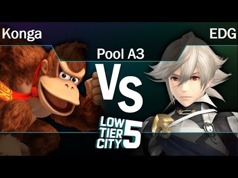 LTC 5 -  KoL | Konga (DK) vs EDG (Corrin) Pool A3 - Smash 4