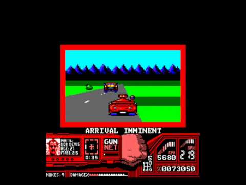 [AMSTRAD CPC] Techno Cop - Longplay & Review