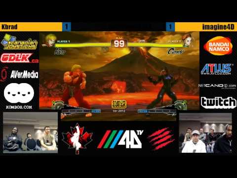 Imagine4D (KE) vs. K-Brad (CA) FT3 - Canada Cup Gaming 2012 VIP Room