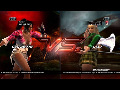 Christie vs Lili - Tekken 6 ( Uchiha x24 ) Gameplay Online  PS3