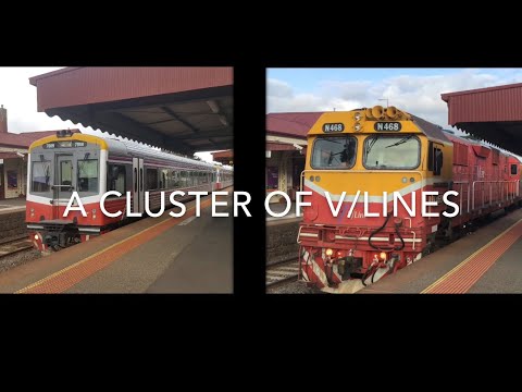“A cluster of V/Lines” | Velocity’s | N468 | Sprinters 7009 and 7007 |