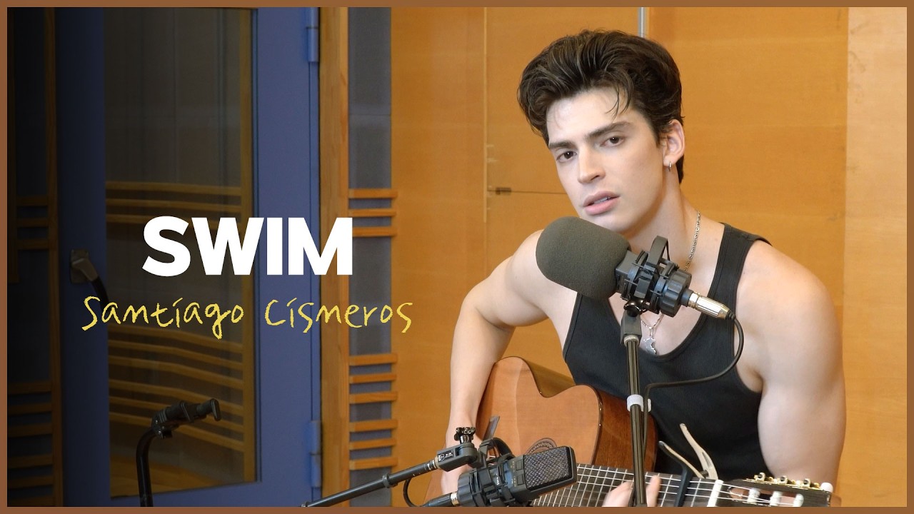 SWIM de BTS(Cover) l Santiago Cisneros l Live @ KBS WORLD Spanish (EN VIVO)