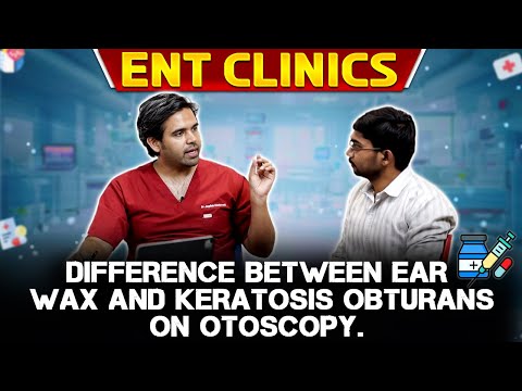 Difference Between Ear Wax & Keratosis Obturans on Otoscopy - ENT Clinics with Dr. Jagadish