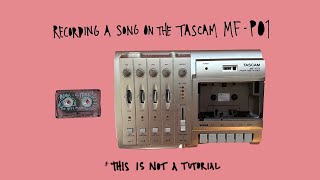 Video thumbnail for Recording a song on the Tascam MF-P01 4-Track by jasonelambeth