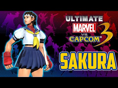 Ultimate Marvel vs Capcom 3 Mods: Sakura Release