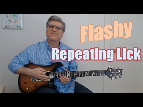 Flashy Repeating Lick (Guitar Lesson with TAB)